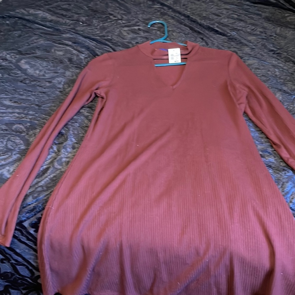 Aeropostale dress. Maroon color brand new